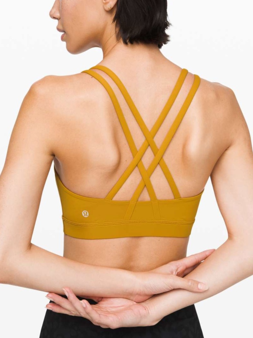 Lululemon Energy Sports Bra in Fools Gold Womens 6